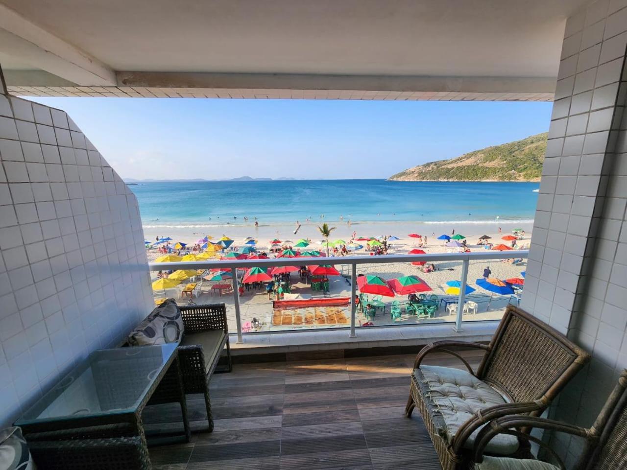 Vista Mar- 3 Quartos, Piscina E Churrasqueira Na Prainha Арраял-ду-Кабу Екстер'єр фото